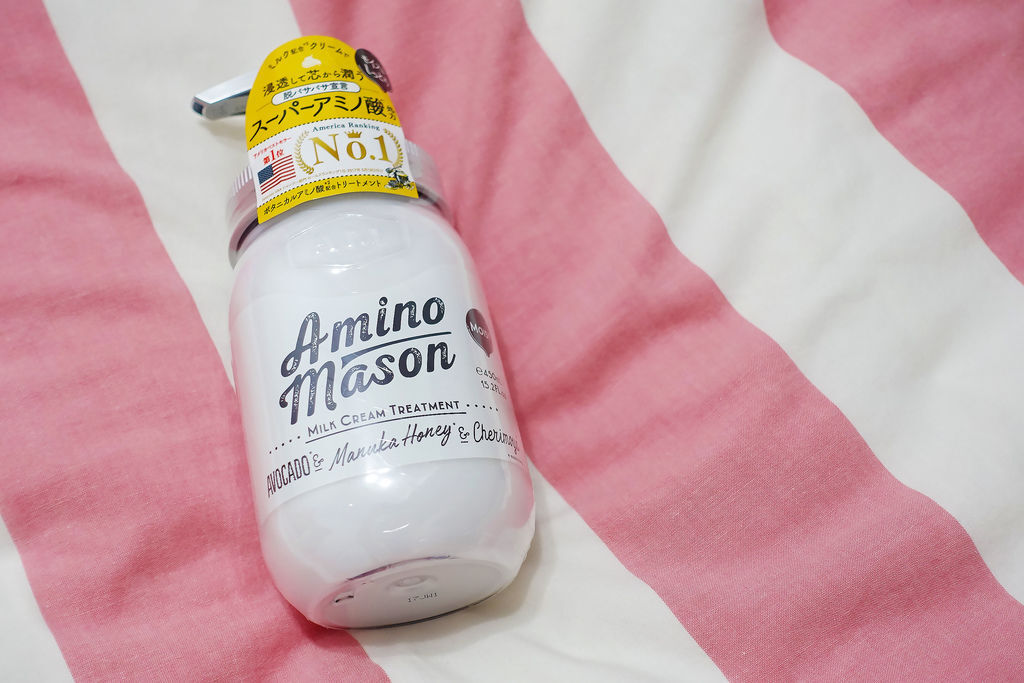 【居家保養】Amino Mason 胺基酸植物保濕潤髮乳 , 來自日本開架式的人氣品牌 , 自然花香美好停留髮梢 , 台灣日藥本舖均有販售